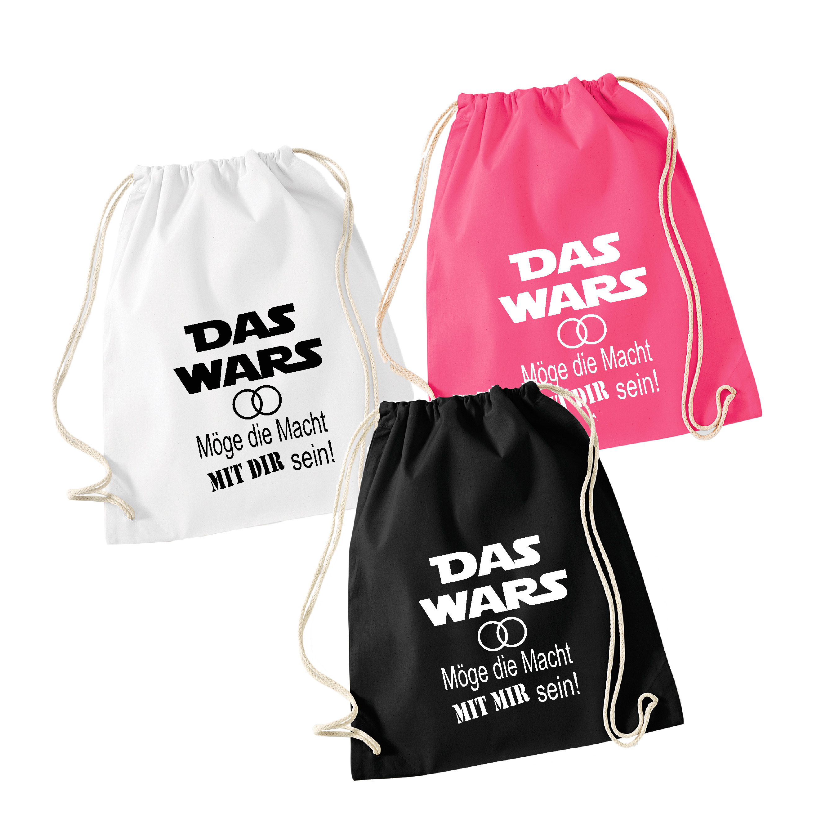 JGA Turnbeutel "DAS WARS"