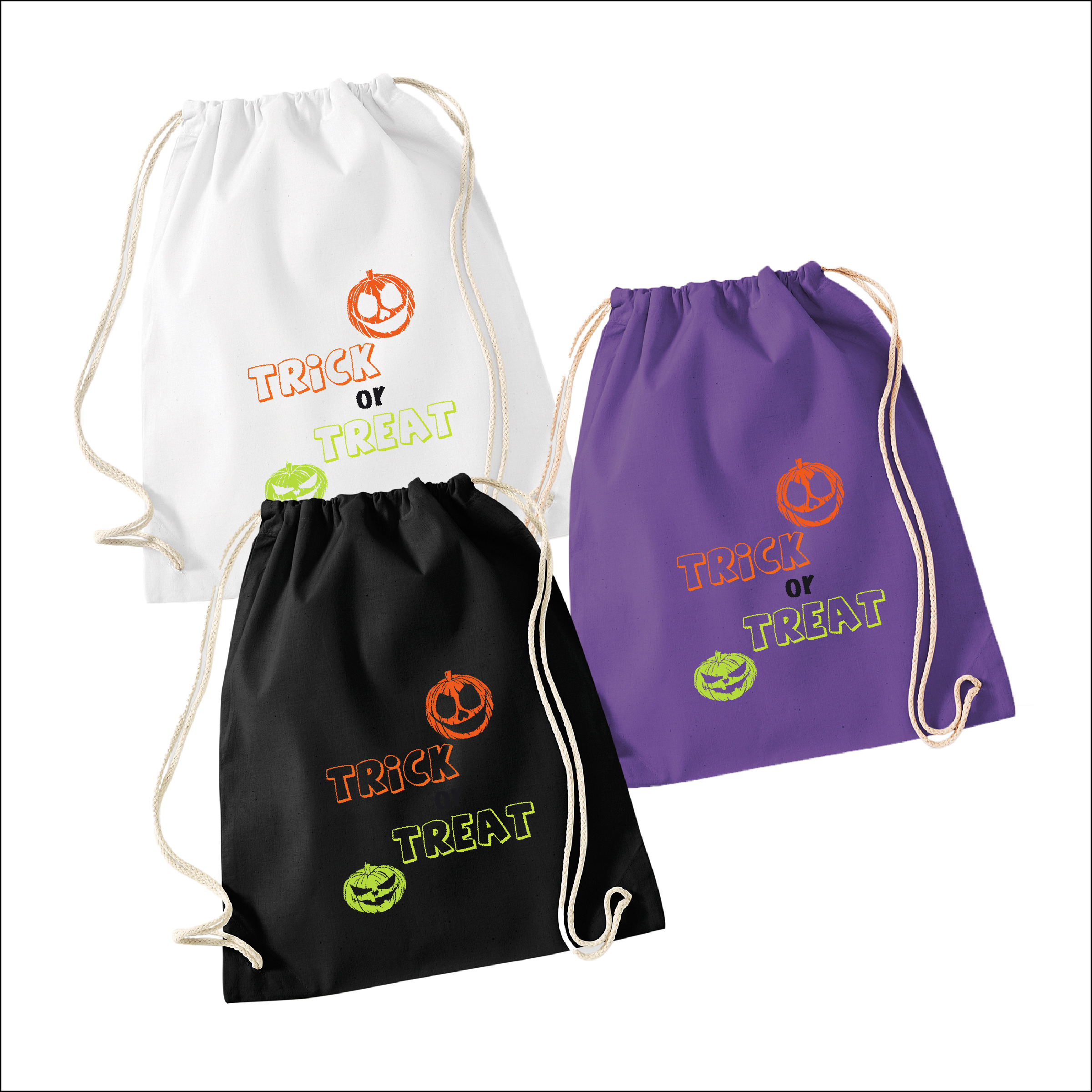 Halloween Turnbeutel "Trick or Treat"