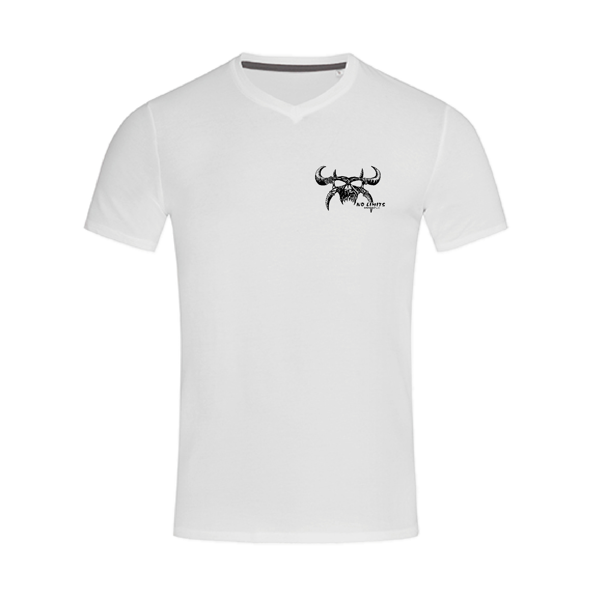 NO LIMITS Dorndorf e.V. Unisex V-neck Shirt weiß-XXL