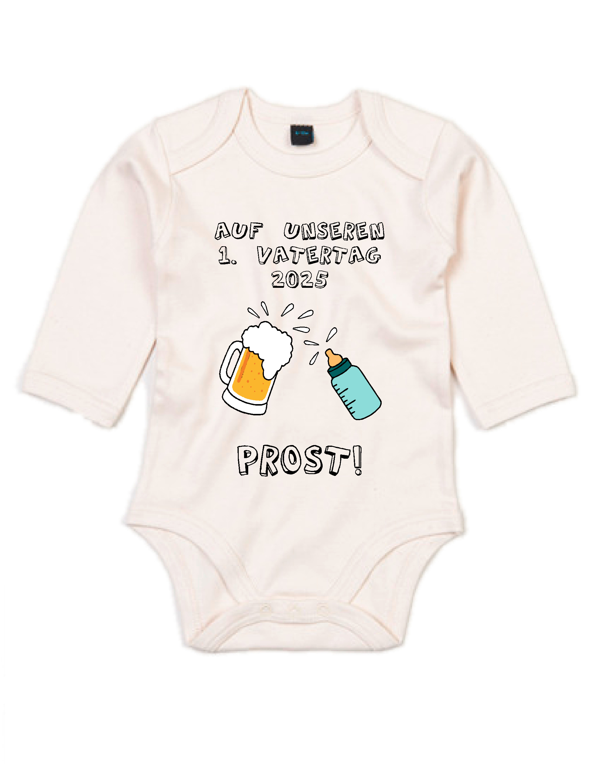 Vatertag Babybody "Auf unseren ersten Vatertag"