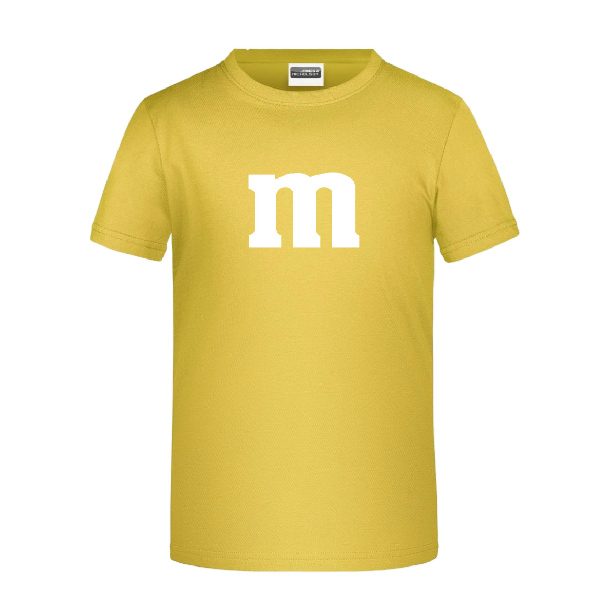 T-Shirt M&M Kids gelb-XS (98/104)
