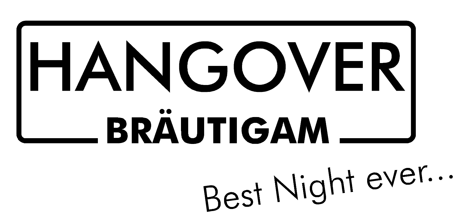 JGA T-Shirt Herren "Hangover best night ever...."