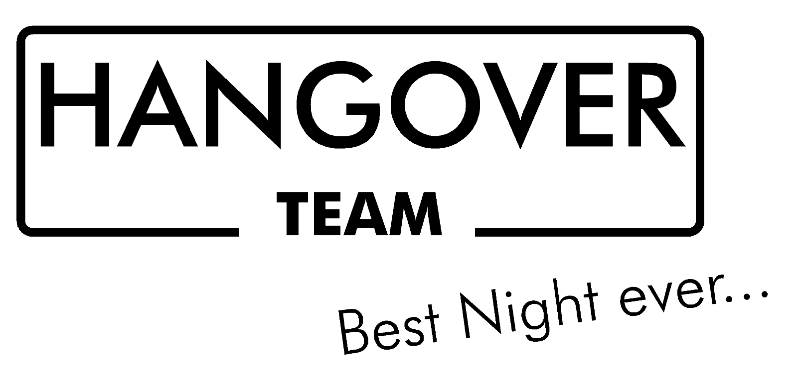 JGA T-Shirt Herren "Hangover best night ever...."