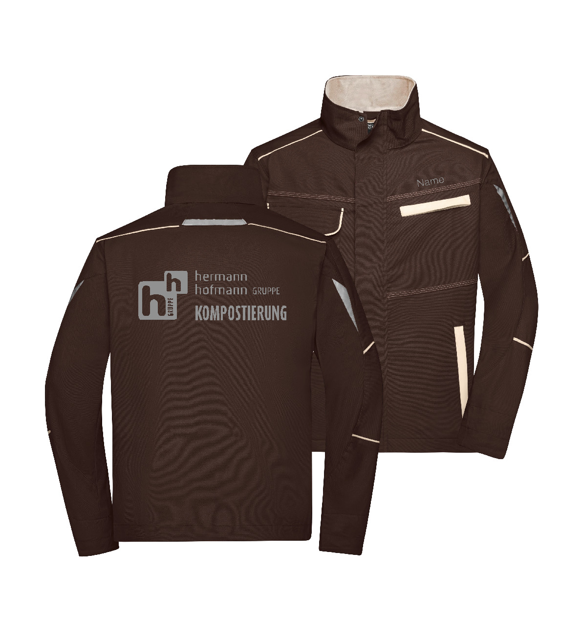 Hermann Hofmann Gruppe Arbeitsjacke - personalisiert