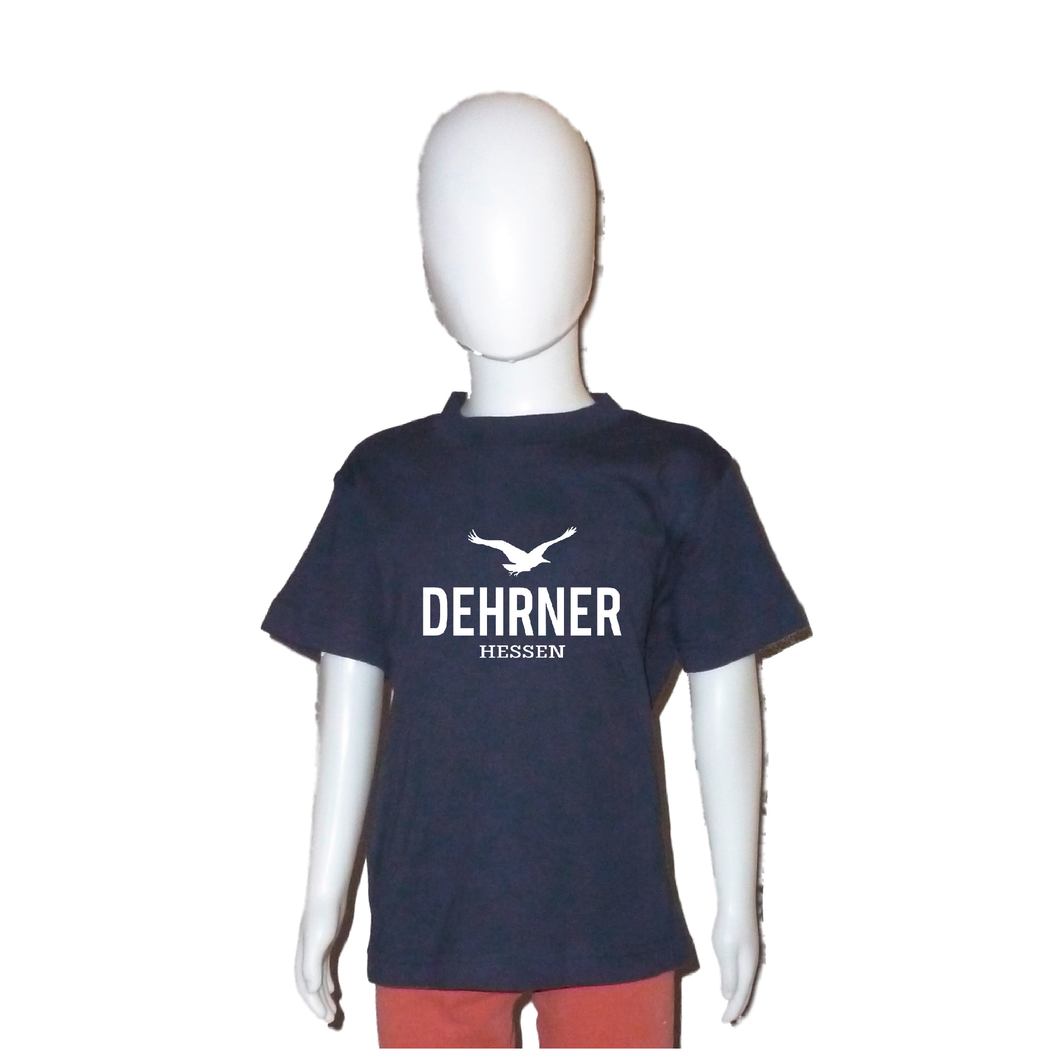 T-Shirt "Dehrner" Kinder navy (dunkelblau) XXL (158/164)