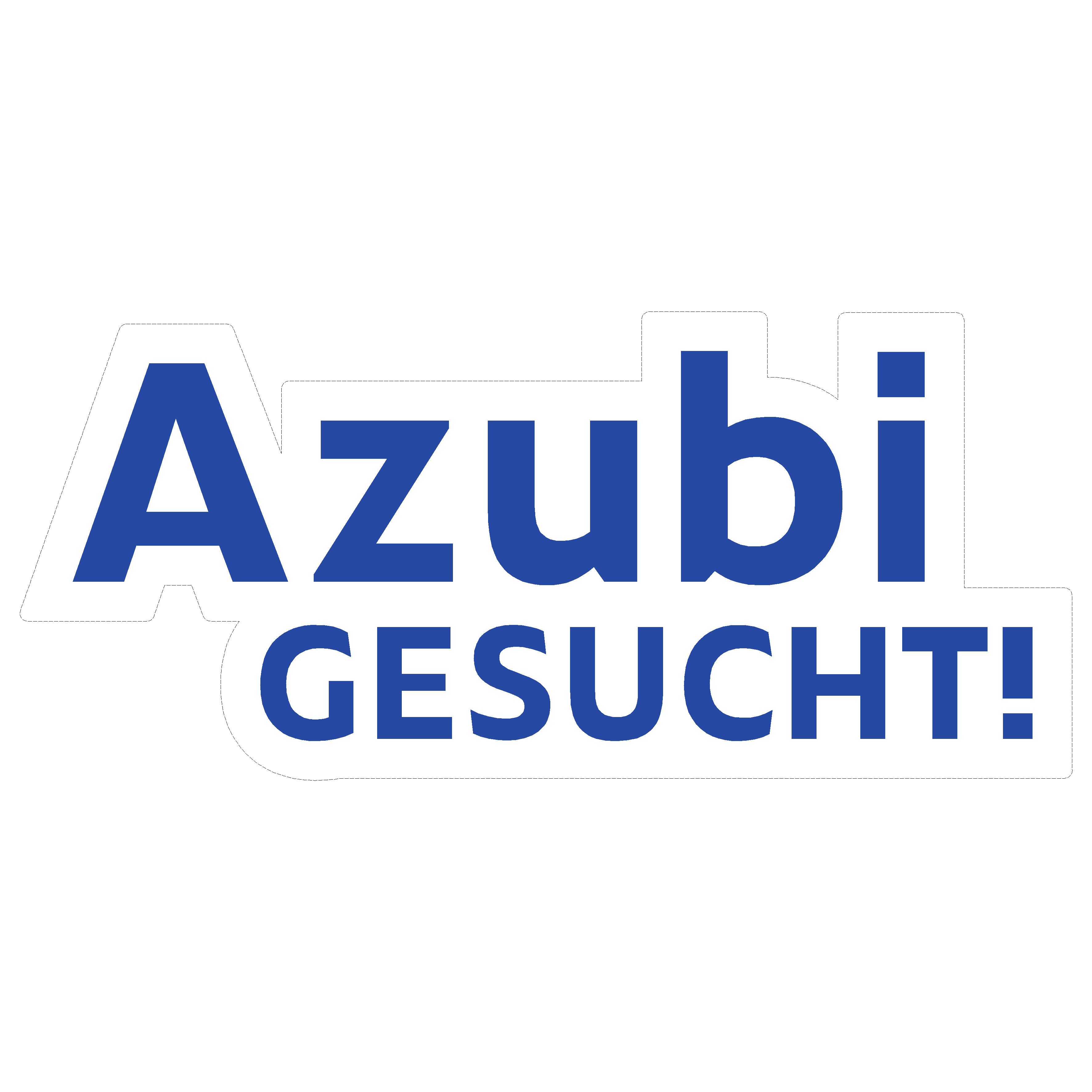 Aufkleber "Azubi gesucht!"