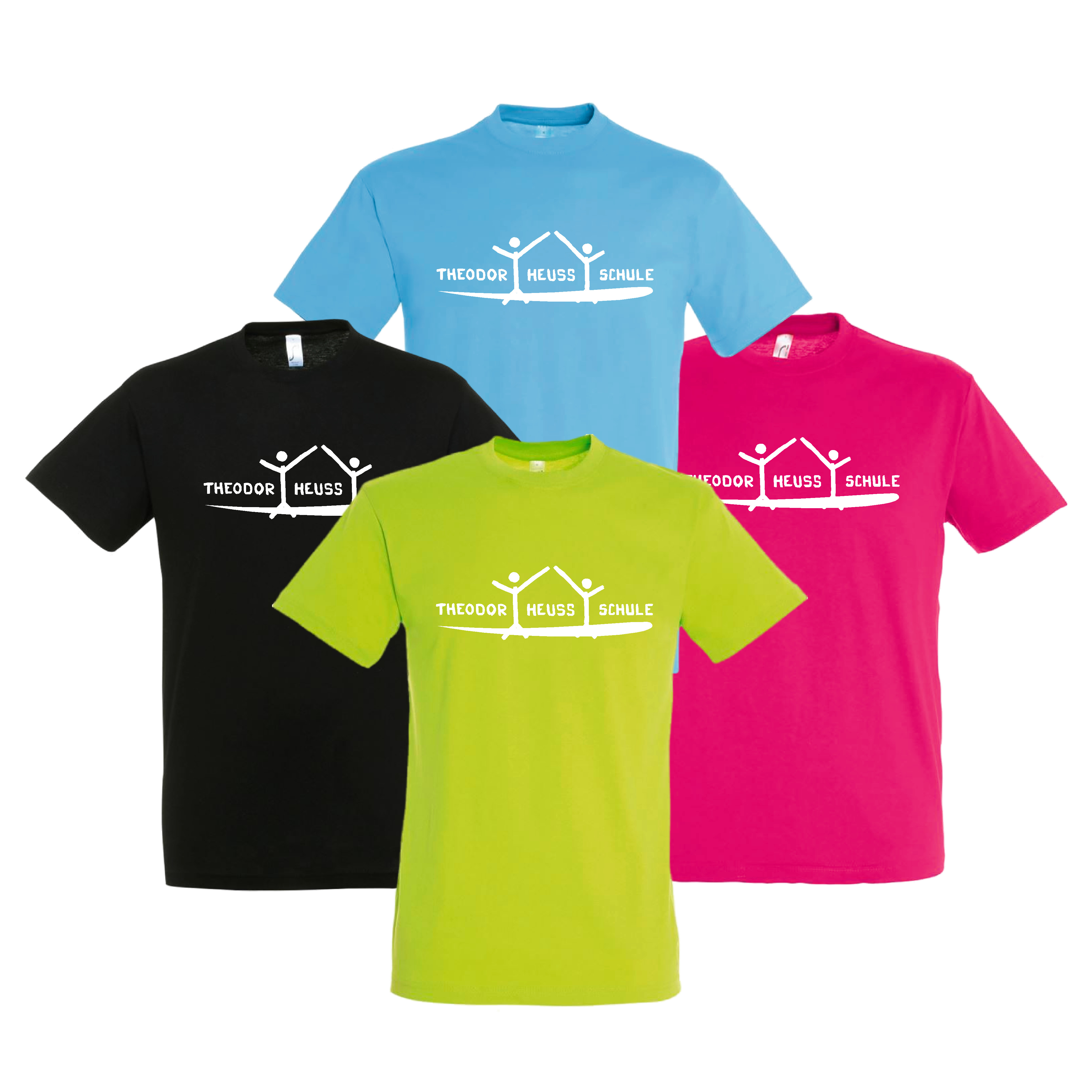 THS Unisex T-Shirt Fuchsia (pink)-3XL