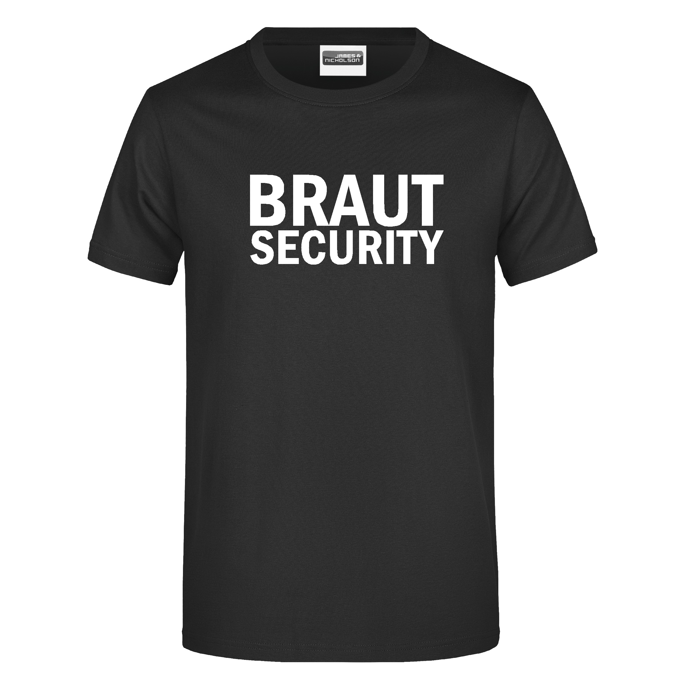 JGA T-Shirt "Braut" oder "Braut Security"