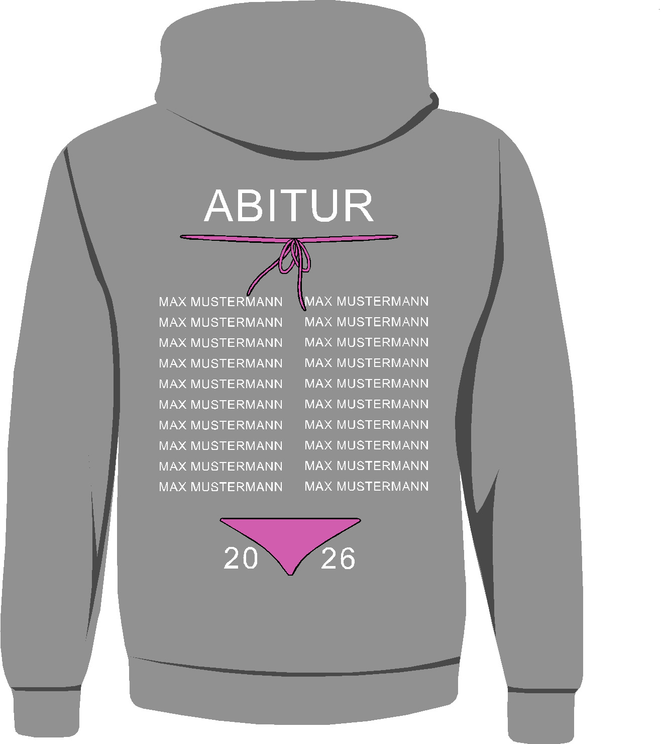 Hoodie ABIkini 5XL-mit