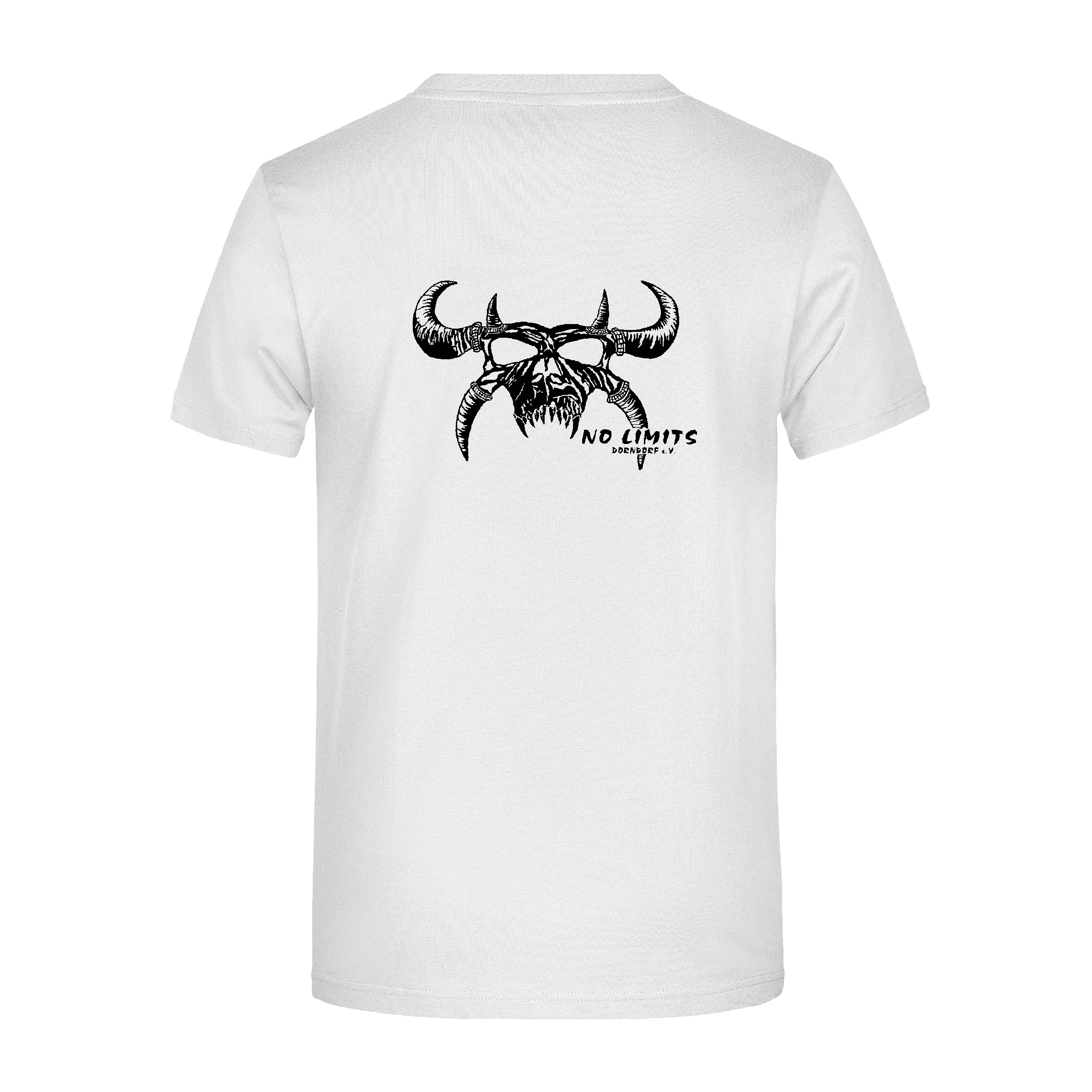 NO LIMITS Dorndorf e.V. Unisex V-neck Shirt weiß-XXL