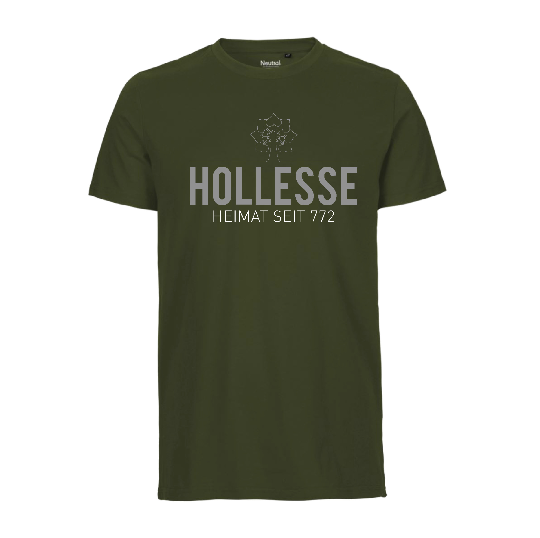 Offizielles HOLLESSER Jubiläums-T-Shirt Unisex military 3XL