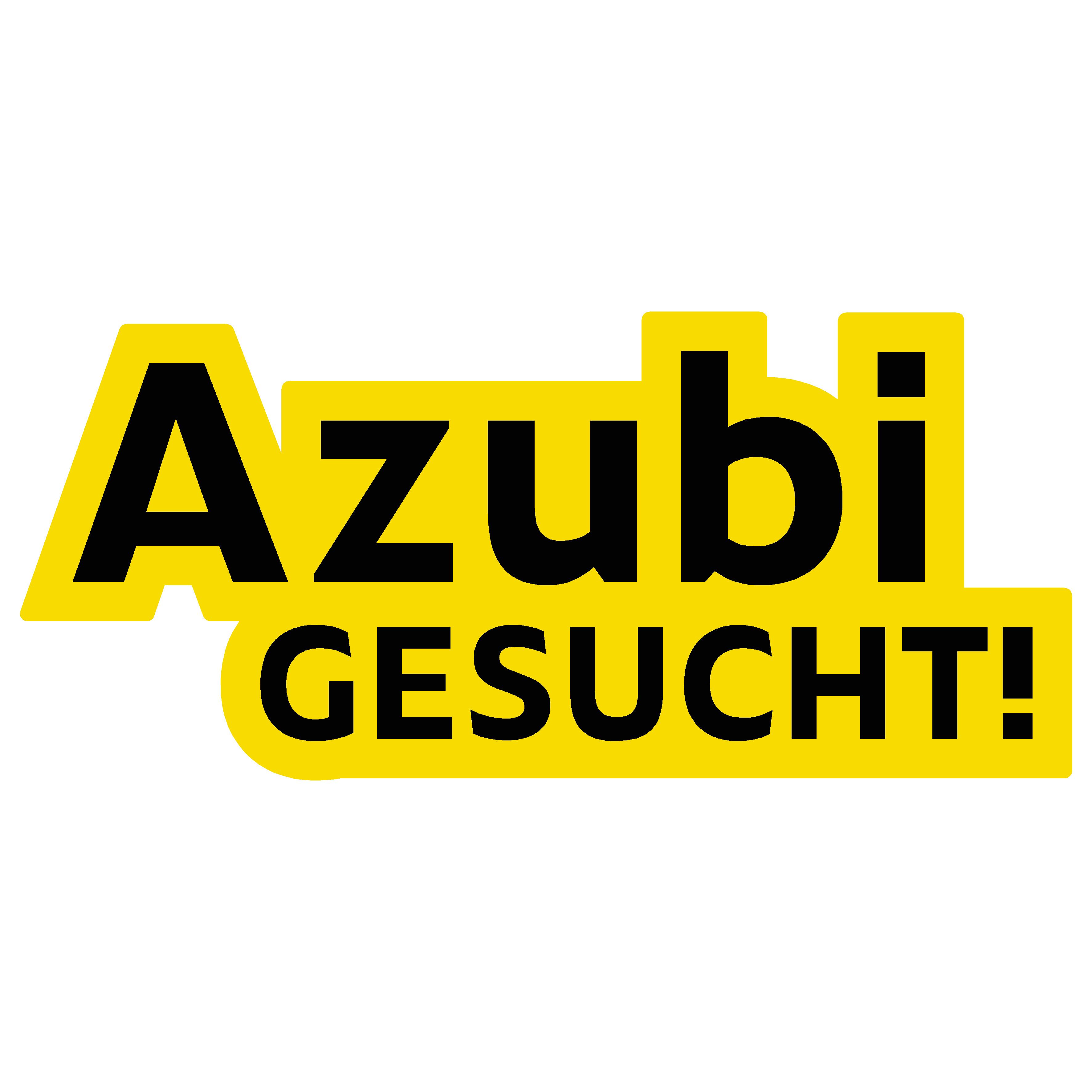Aufkleber "Azubi gesucht!"