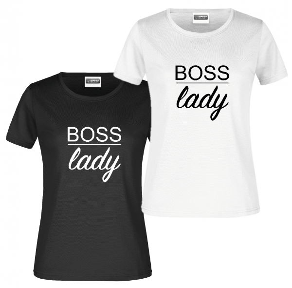 T-Shirt "BOSS lady"