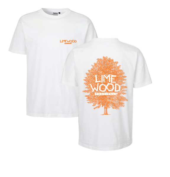 Limewood Festival 2025 - Limewood Shirt Baum weiß