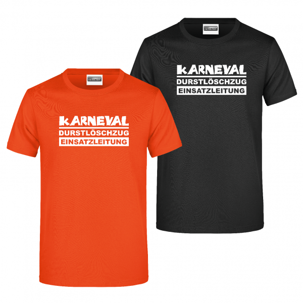 T-Shirt "Karneval-Durstlöschzug-Einsatzleitung"