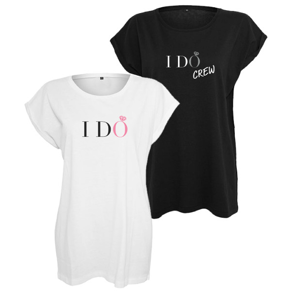 JGA Bügelbild "I Do" und "I Do Crew"