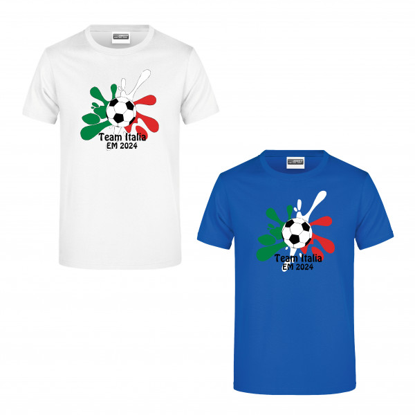 T-Shirt EM 2024 Italien Klecks