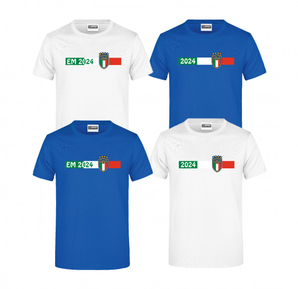 T-Shirt EM 2024 Italien Logo