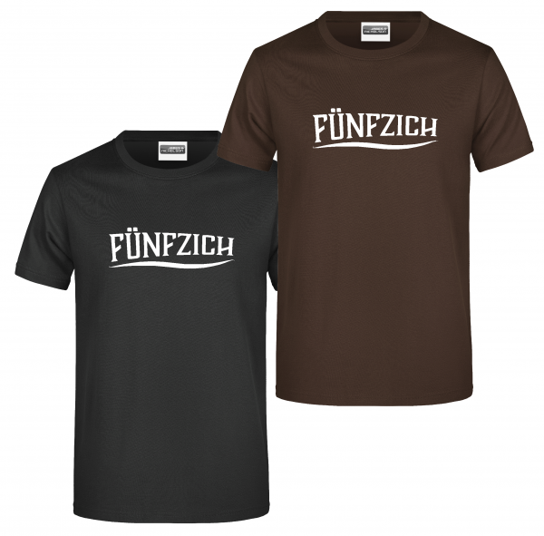 T-Shirt "Fünfzich" - Unisex