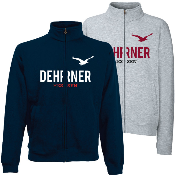 Sweat Jacke "Dehrner" Unisex für Erwachsene