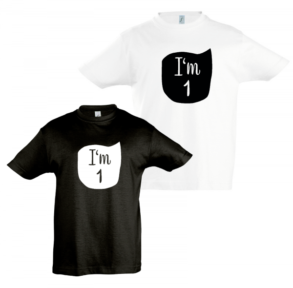 T-Shirt für Kinder "I'm 1-10"